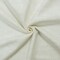 White Linen-Viscose Cross Hatch Slubbed Solid Hopsack Woven Fabric By the Yard